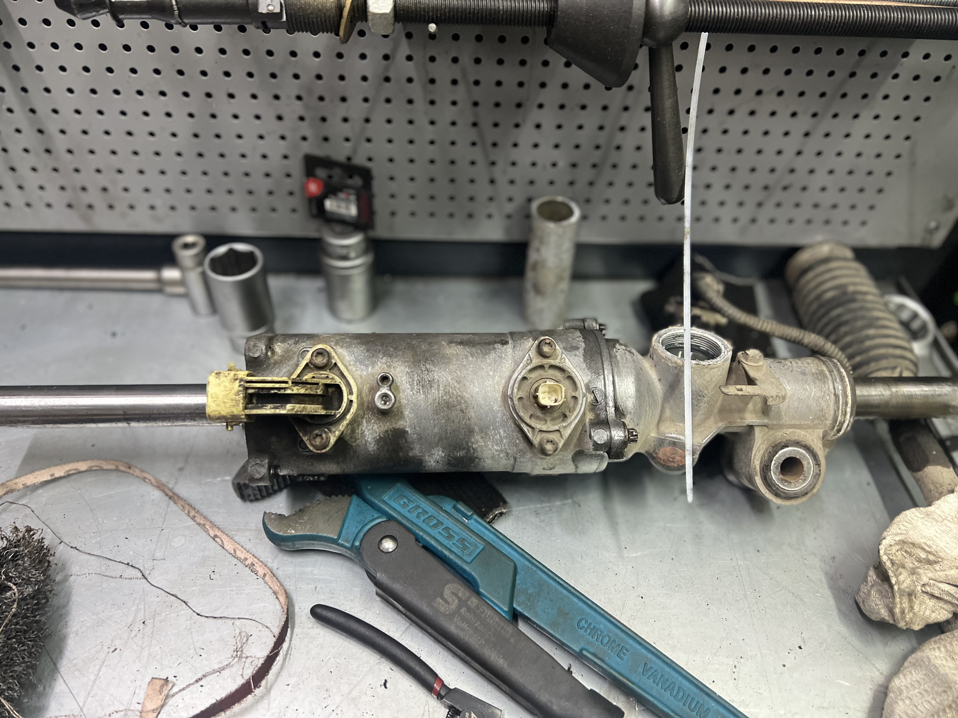 Диагностика рулевой рейки с ЭУР